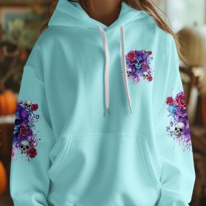 I'M THE ONE PERSON YOU MAY WANNA SKIP SKULL ALL OVER PRINT 1