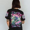 KARMA FAIRY SKULL SKELETON ROSE ALL OVER PRINT