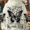 KARMA FAIRY SKULL SKULL BUTTERFLY ALL OVER PRINT