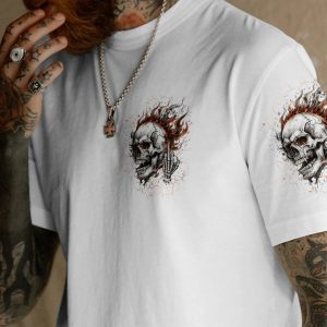 MY GIVE A F IS BROKEN FIRE SKULL ALL OVER PRINT 1