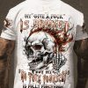 MY GIVE A F IS BROKEN FIRE SKULL ALL OVER PRINT