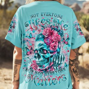 NOT EVERYONE LIKES ME SKULL ALL OVER PRINT