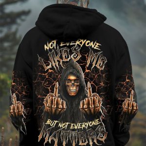 NOT EVERYONE LIKES ME SKULL REAPER ALL OVER PRINT