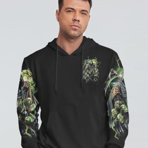 OF COURSE I'M GOING TO HELL SKULL ALL OVER PRINT 1