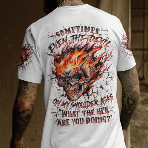 SOMETIMES EVEN THE DEVIL ALL OVER PRINT 1