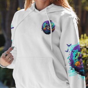 THE GOOD GIRL IN ME HALLOWEEN WITCH ALL OVER PRINT