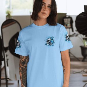 THE GOOD GIRL IN ME SKULL FLOWER ALL OVER PRINT 1