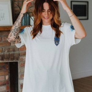 WARNING THIS TATTOOED GIRL ALL OVER PRINT