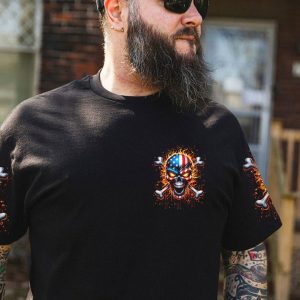 AMERICA LIVE IT LOVE IT OR GET THE HELL OUT ALL OVER PRINT 1