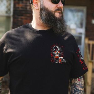 BRING BEER SKULL ALL OVER PRINT 1