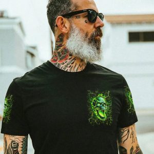 I'M NEVER ALONE SKULL DEMON ALL OVER PRINT 1