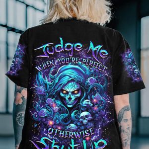 JUDGE ME WHEN SKULL ALL OVER PRINT