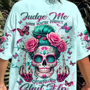 JUDGE ME WHEN SKULL ALL OVER PRINT