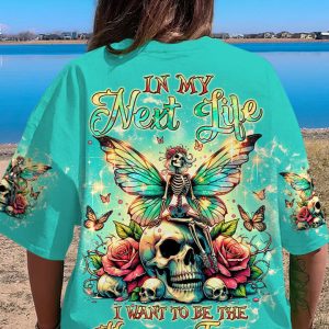 KARMA FAIRY SKELETON SKULL ALL OVER PRINT