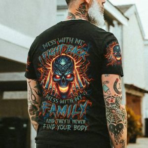 MESS WITH ME I FIGHT BACK ALL OVER PRINT