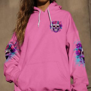 MY GIVE A F IS BROKEN SUGAR SKULL ALL OVER PRINT 1