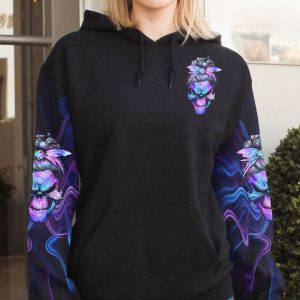 MY GIVE A F MADLY SKULL PURPLE ALL OVER PRINT 1