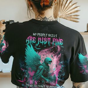 MY PEOPLE SKILLS SKULL ALL OVER PRINT