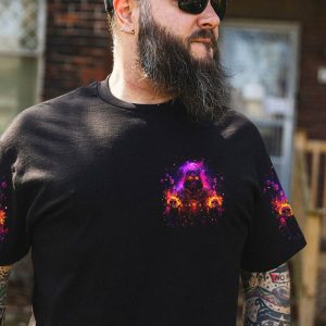 OF COURSE I'M GOING TO HELL SKULL ALL OVER PRINT 1