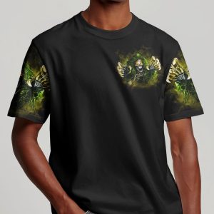 OF COURSE I'M GOING TO HELL SKULL ALL OVER PRINT 1