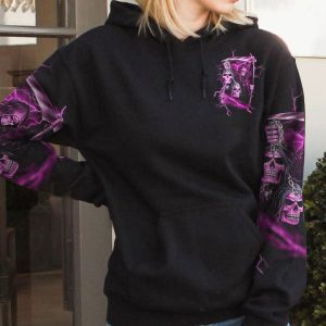 OF COURSE I'M GOING TO HELL SKULL ALL OVER PRINT 1