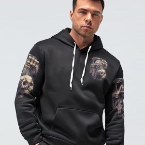 OF COURSE I'M GOING TO HELL SKULL GRIM REAPER VINTAGE ALL OVER PRINT 1