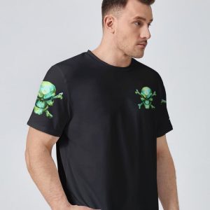 ONE DAY I'M GONNA JUST SAY MAD SKULL ALL OVER PRINT 1