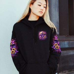 SHE IS SUNSHINE SUNFLOWER SKULL ALL OVER PRINT 1