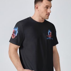 SORRY IF MY PATRIOTISM SKULL FLAMING AMERICAN ALL OVER PRINT 1