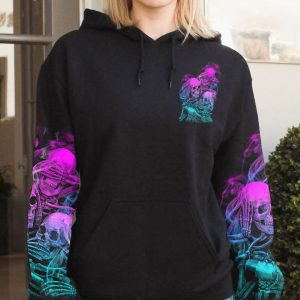 STUCK BETWEEN IDK IDC 3 SKELETONS ALL OVER PRINT 1