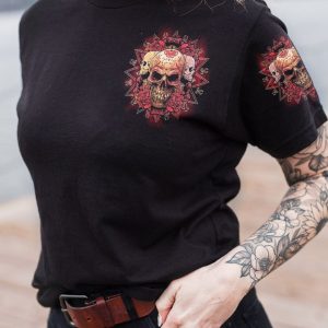 STUCK BETWEEN IDK IDC AND IDGAF SKULL ALL OVER PRINT 1