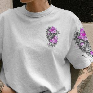 THE GOOD GIRL IN ME GOT TIRED SKULL ALL OVER PRINT 1