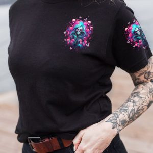 THE GOOD GIRL IN ME ROSE SKULL ALL OVER PRINT 1