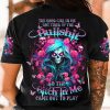 THE GOOD GIRL IN ME ROSE SKULL ALL OVER PRINT