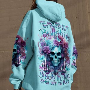 THE GOOD GIRL IN ME SKULL ALL OVER PRINT