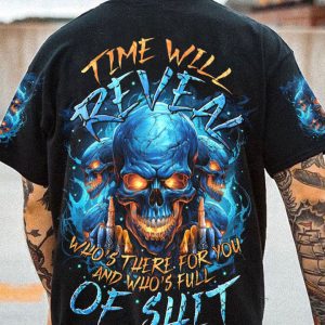 TIME WILL REVEAL ALL OVER PRINT