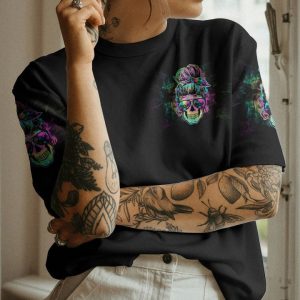 WARNING I'M A B TIE DYE SKULL ALL OVER PRINT 1