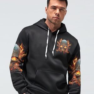 WELCOME TO THE DARK SIDE FIRE SKULL ALL OVER PRINT 1