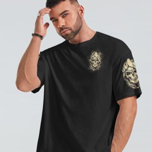 YOU LAUGH BECAUSE I'M DIFFERENT SKULL ALL OVER PRINT 1