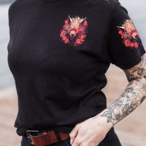 YOUR FIRST MISTAKE WOLF ROSE ALL OVER PRINT 1