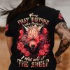 YOUR FIRST MISTAKE WOLF ROSE ALL OVER PRINT