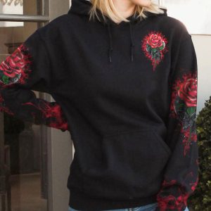 ZERO F GIVEN ROSE SKULL SMOKE ALL OVER PRINT 1