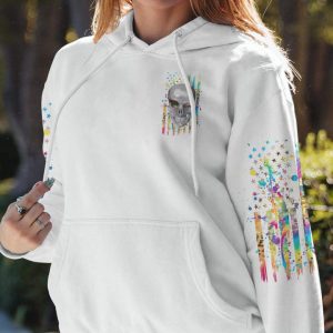 A STRONG WOMAN LOOKS DANGER ALL OVER PRINT 1