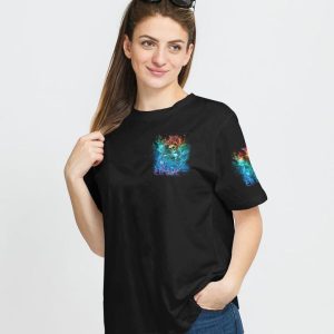 A STRONG WOMAN LOOKS DANGER SKELETON ALL OVER PRINT 1