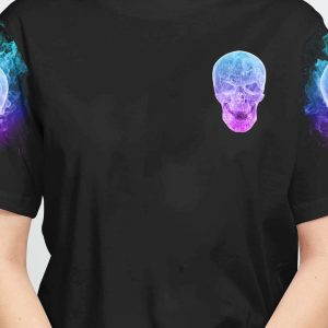 ALWAYS A STRONG WOMEN FIRE SKULL ALL OVER PRINT 1