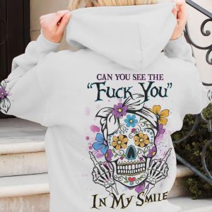 CAN YOU SEE THE F YOU SUGAR SKULL ALL OVER PRINT 1