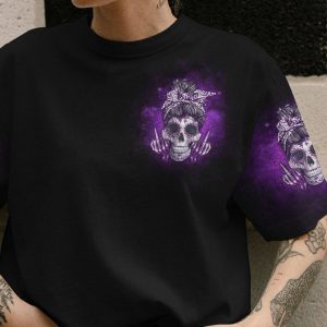 DON'T LIKE MY ATTITUDE SKULL ALL OVER PRINT 1