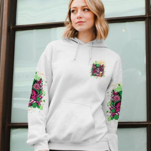 DRINK UP B SKULL LADY PATRICK'S DAY ALL OVER PRINT 1