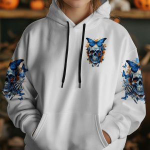 FRESH OUT OF F SKULL BUTTERFLY ALL OVER PRINT 1