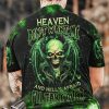 HEAVEN DON'T WANT ME SKULL WINGS GALAXY ALL OVER PRINT